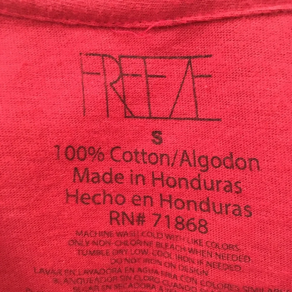 Fiesta All Day Siesta All Night Red Tee Shirt - Picture 3 of 4
